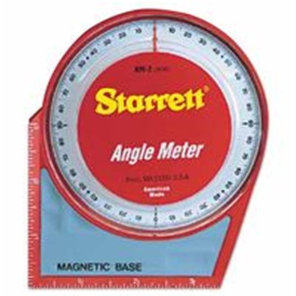 Starrett Am-2 Angle Meter, 5 in. X5 in. Magnetic Base And Back LS390862